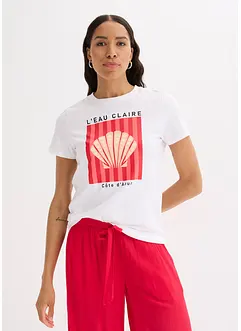 T-Shirt aus reiner Baumwolle, bonprix