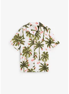 Chemise manches courtes en viscose, loose, bonprix