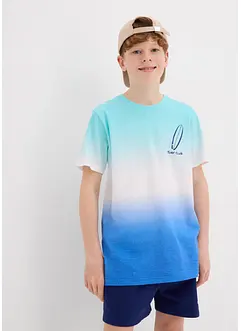 T-shirt à dégradé en coton, bonprix
