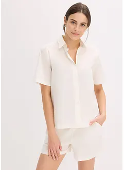 Pyjashort tissé en coton, bonprix