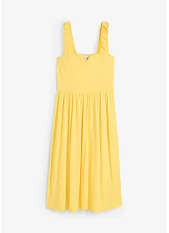 Shirtkleid mit leicht ausgestelltem Saum aus Baumwoll-Viskose-Mix, bonprix