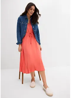 Robe en jersey de viscose mélangée, bonprix