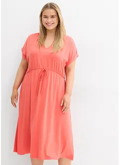 Jersey Kleid aus fließendem Viskose-Mix, bonprix