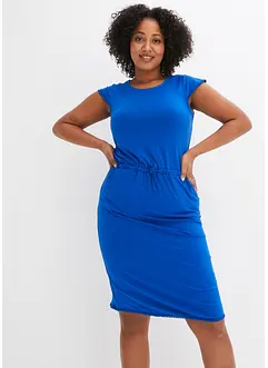 Midi-Jerseykleid aus nachhaltiger Viskose mit Elasthan, bonprix