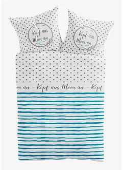 Bettwäsche mit maritimen Design, bonprix