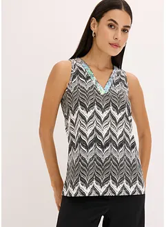 Haut à sequins, bonprix