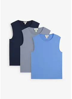 Lot de 3 débardeurs marcel, bonprix