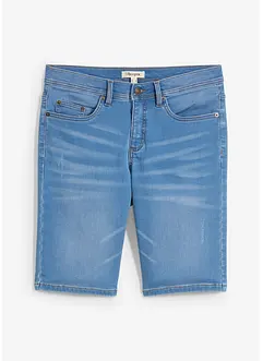 Bermuda confortable en jean et molleton, Regular, bonprix