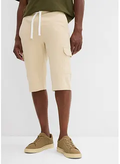 Bermuda cargo en molleton 100% coton, bonprix