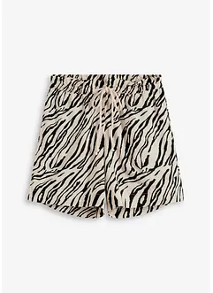 Paperbag Shorts mit Schnürung, bonprix