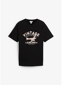T-shirt en coton flammé, bonprix