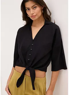 Leinen-Bluse, bonprix