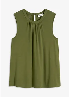 Blouse sans manches en jersey, bonprix