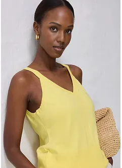Top en maille de coton et soie, bonprix