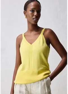 Top en maille de coton et soie, bonprix