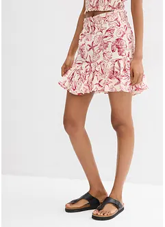Mini-jupe 100% coton, bonprix