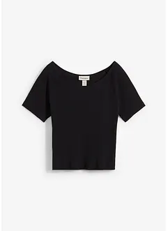 Figurbetontes T-Shirt aus reiner Bio-Baumwolle, bonprix