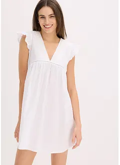 Chemise de nuit légère et oversize en tissu texturé, bonprix