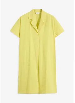 Lockeres Kleid aus Baumwolle mit eingelegter Falte, bonprix