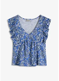 Top mit Volant, bonprix