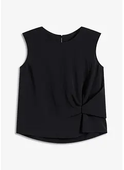 Blouse sans manches nouée sur le côté, bonprix