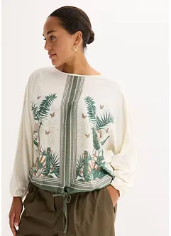 T-shirt tunique imprimé, bonprix