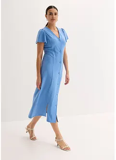 Robe fendue en jersey, bonprix