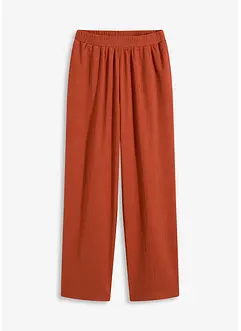 Pantalon en jersey crêpe, bonprix