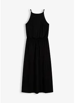 Robe longue avec empiècements au crochet, bonprix