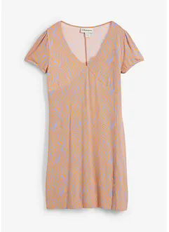 Robe fluide en jersey viscose extensible, bonprix