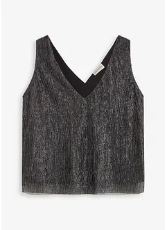 Cropped Top mit tiefem Ausschnitt, bonprix