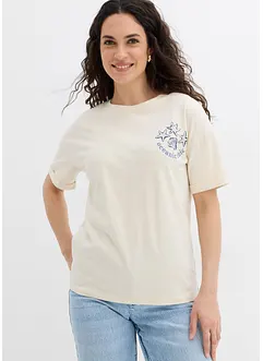 T-shirt boxy 100% coton, bonprix
