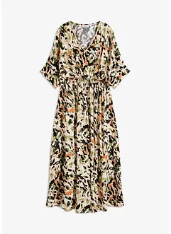 Robe longue en viscose fluide avec application de sequins, bonprix