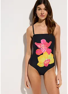 Maillot 1 pièce sculptant, maintien léger, bonprix