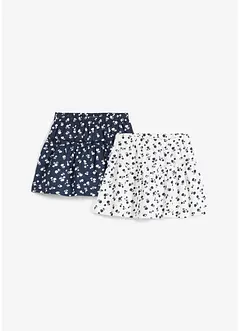 Lot de 2 jupes en jersey 100% coton, bonprix