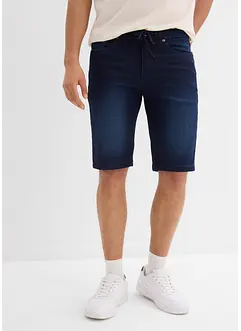 Lot de 2 bermudas en molleton jean, Regular, bonprix