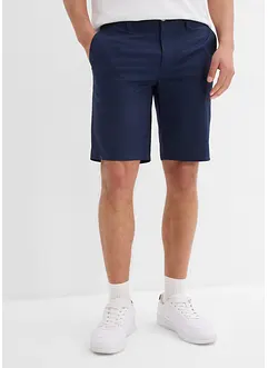 Lot de 2 bermudas chino extensibles, regular, bonprix