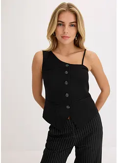Gilet sans manches boutonné, bonprix