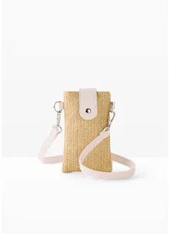 Petit sac à bandoulière aspect paille, bonprix