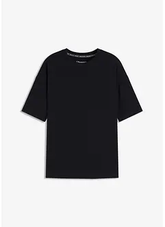 T-shirt de sport oversize avec coton, séchage rapide, bonprix