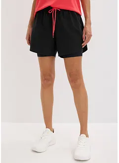 Short de sport 2-en-1 ultra-léger, bonprix