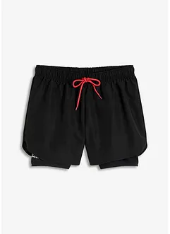 Short de sport 2-en-1 ultra-léger, bonprix