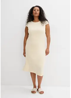 Robe midi aspect maille, bonprix