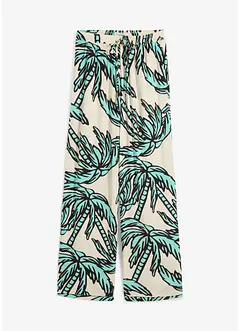 Pantalon large en viscose fluide, bonprix