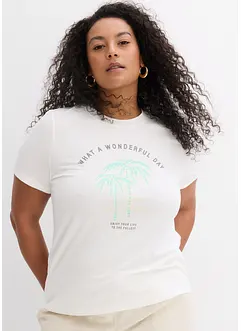T-shirt avec imprimé, bonprix