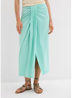 Jupe en jersey avec taille élastiquée, bonprix