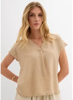 Blouse fluide en viscose mélangée, bonprix