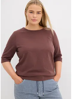 Lot de 2 T-shirts 100% coton, bonprix