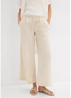 Jupe-culotte fluide en viscose mélangée, bonprix