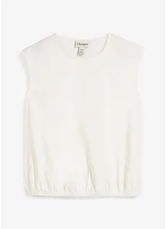 Shirt mit elastischem Bündchen, bonprix